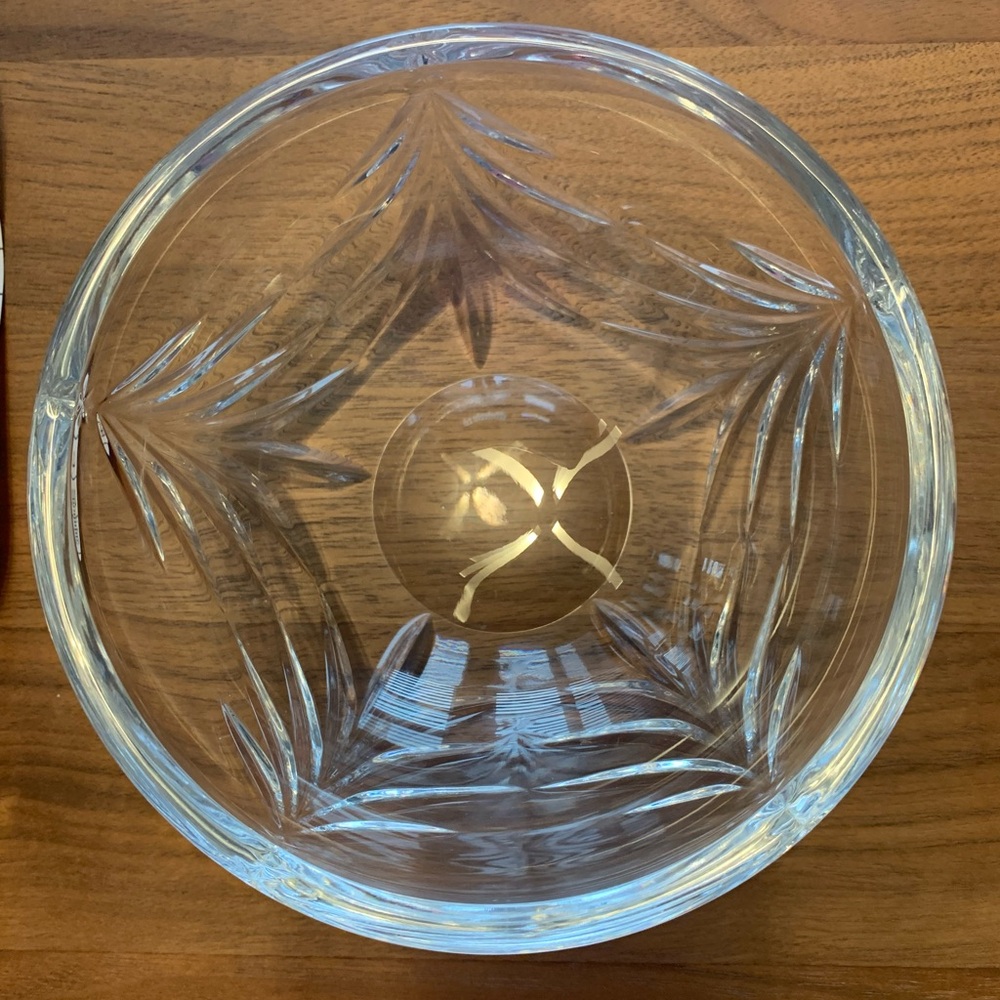Marquis by Waterford Elegant Small Crystal Bowl. 5.5” diameter. No chips/cracks.